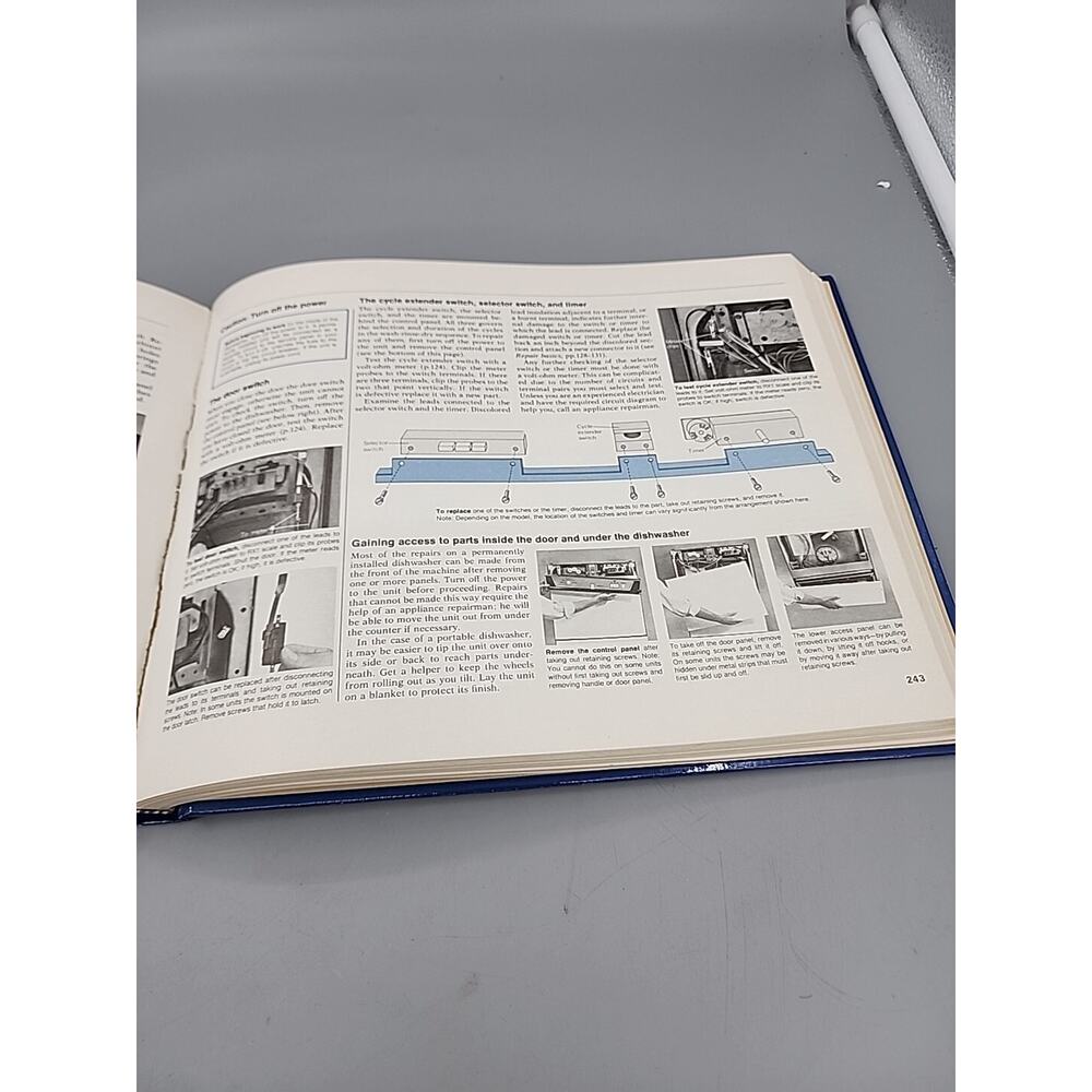 1977 FIX IT YOURSELF MANUAL READERS DIGEST HOW TO REPAIR CLEAN MAINTAIN ANYTHING - Picture 4 of 6